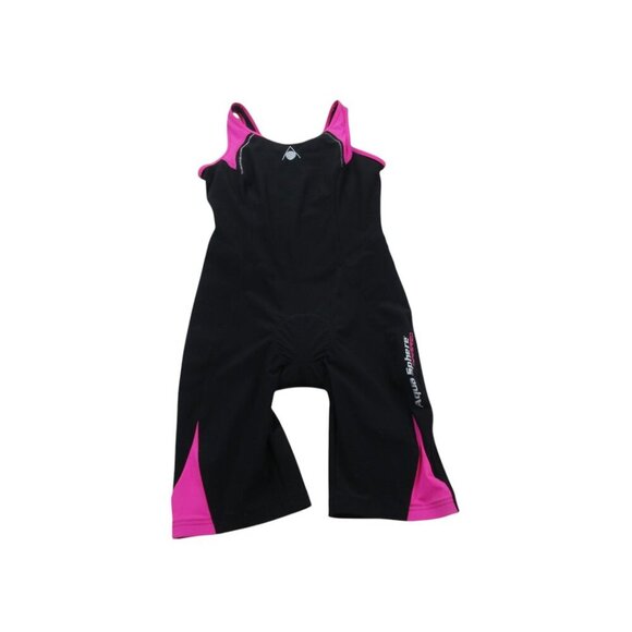 Aqua Sphere Energize Dynamix Compression Speed Suit Womens 34/8 Black Triathlon - Picture 1 of 14